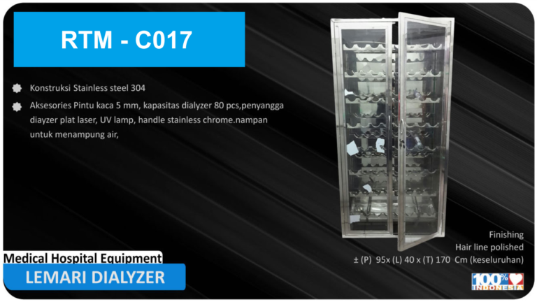 Lemari Dialyzer RTM – C017