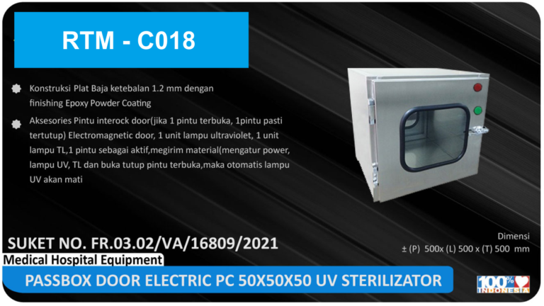 Passbox Door Electric RTM – C018