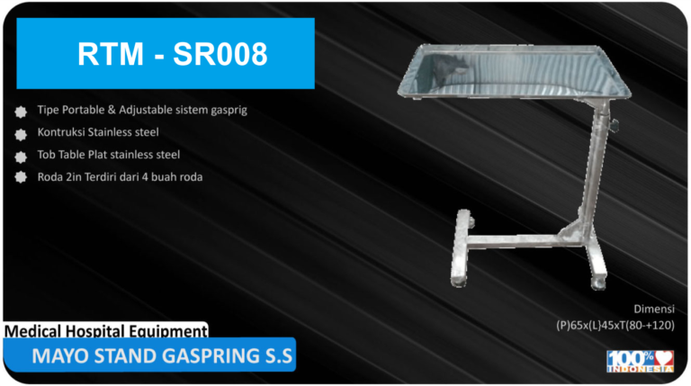 Mayo Stand Gaspring S/S RTM SR008