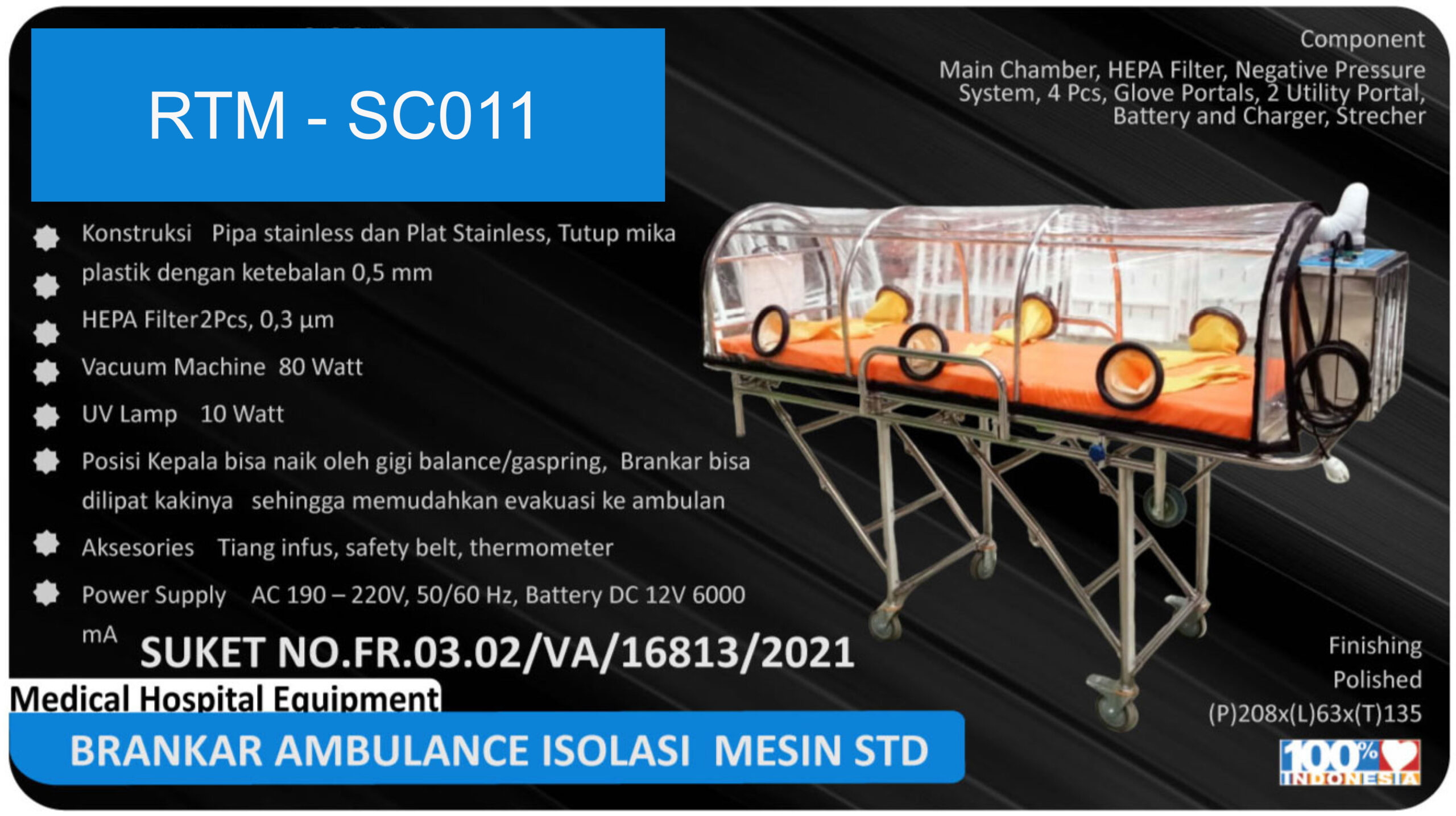 Strecher / Brankar RTM – SC011